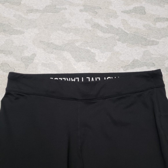 Nike Leggings Womens Small Black Capri Dri-Fit Pull On - Picture 2 of 13